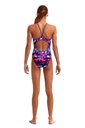 Badeanzug Funkita Girls Diamond Back One Piece / Ice Pack