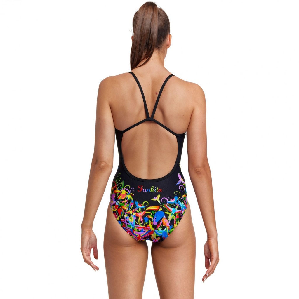 Badeanzug Funkita Ladies Single Strap One Piece / Macaw Magic