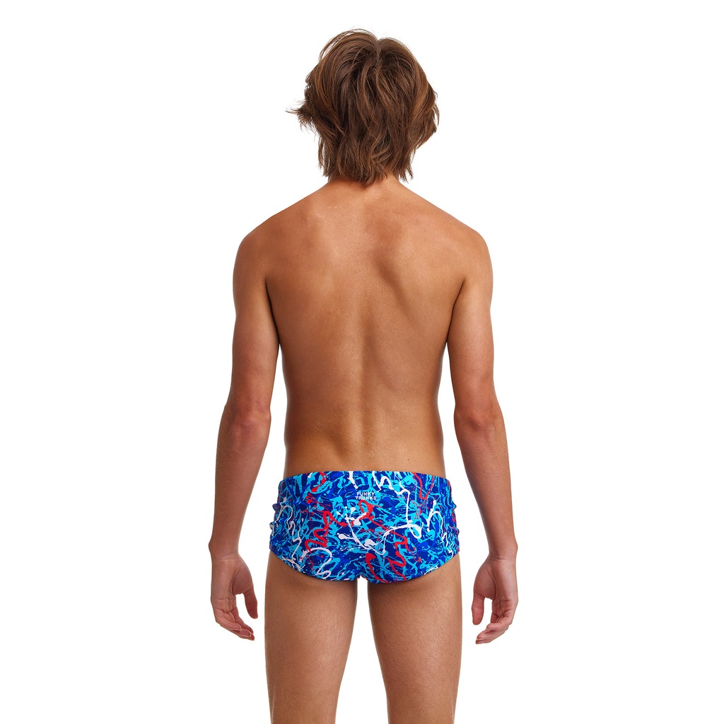 Badehose Funky Trunks Boys Sidewinder Trunks / Mr Squiggle