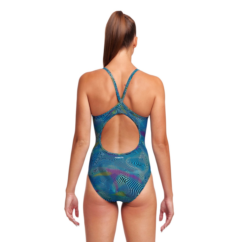 Badeanzug Funkita Ladies Diamond Back One Piece / Wires Crossed