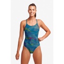 Badeanzug Funkita Ladies Diamond Back One Piece / Wires Crossed