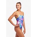 Badeanzug Funkita Ladies Tie Me Tight One Piece / Water Ripple