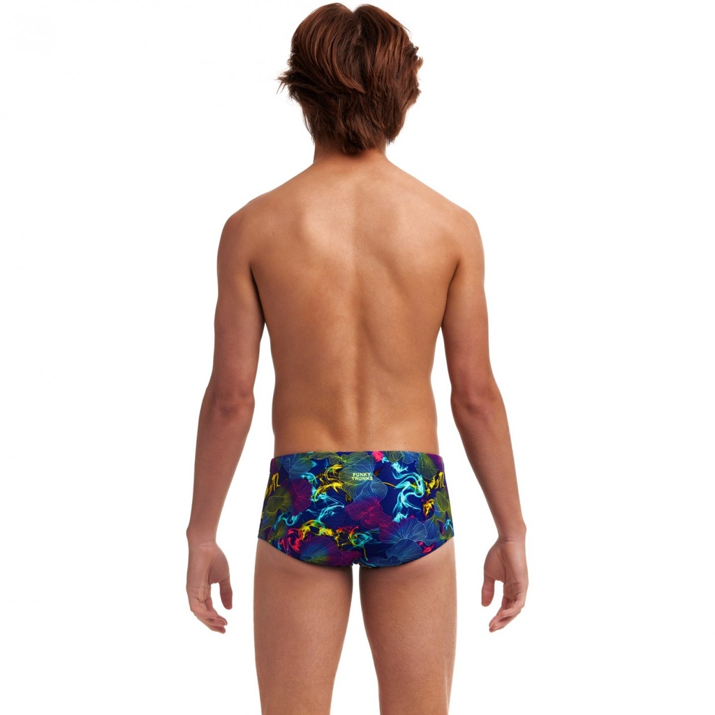 Badehose Funky Trunks Men Sidewinder Trunk / Oyster Saucy