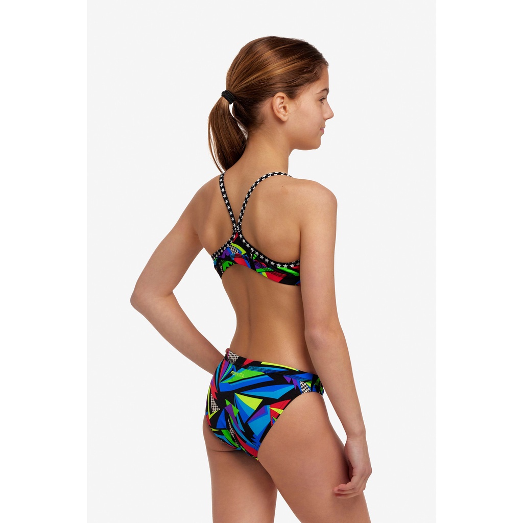 Bikini Funkita Girls Racerback Two Piece / Beat It