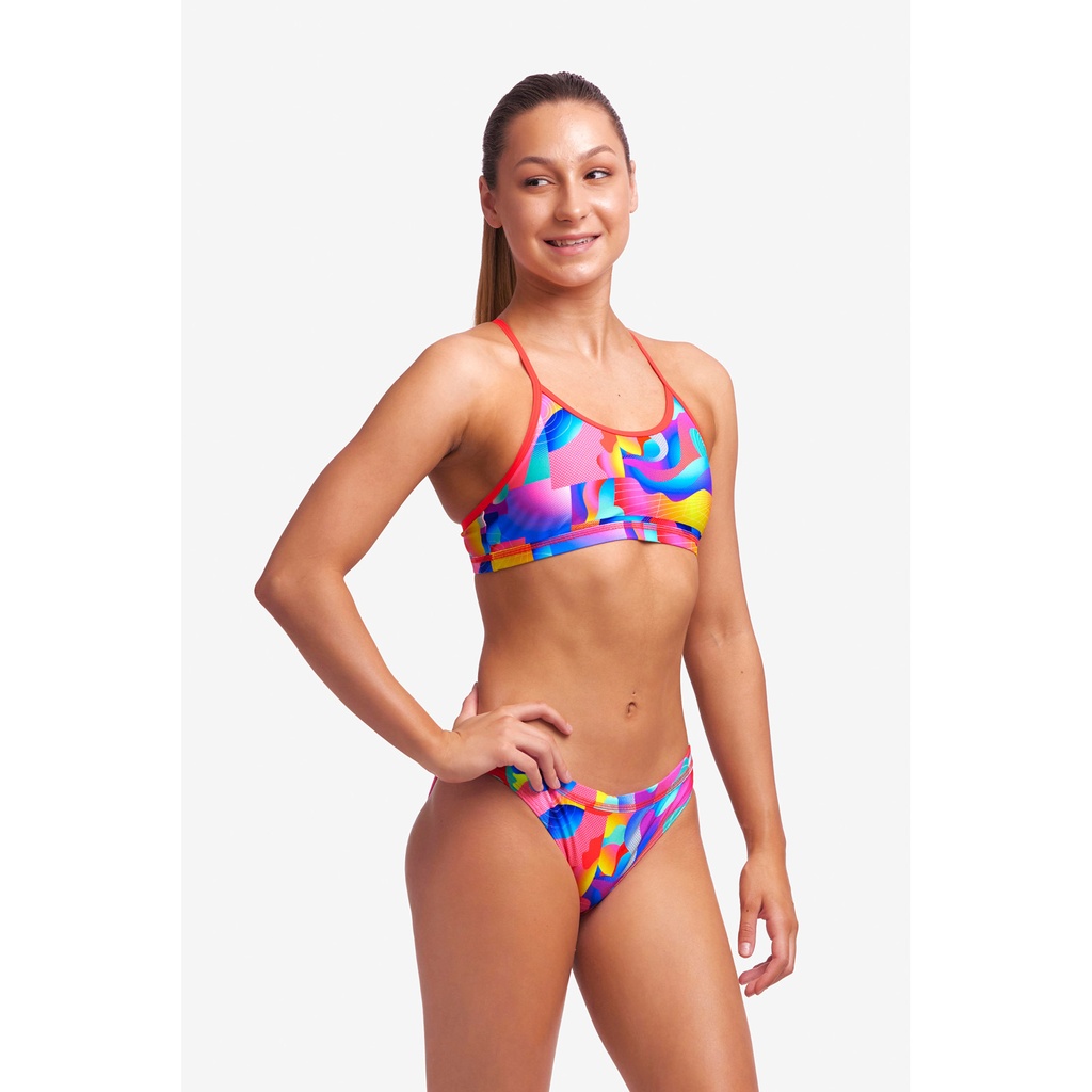 Bikini Funkita Girls Racerback Two Piece / Radar Rage