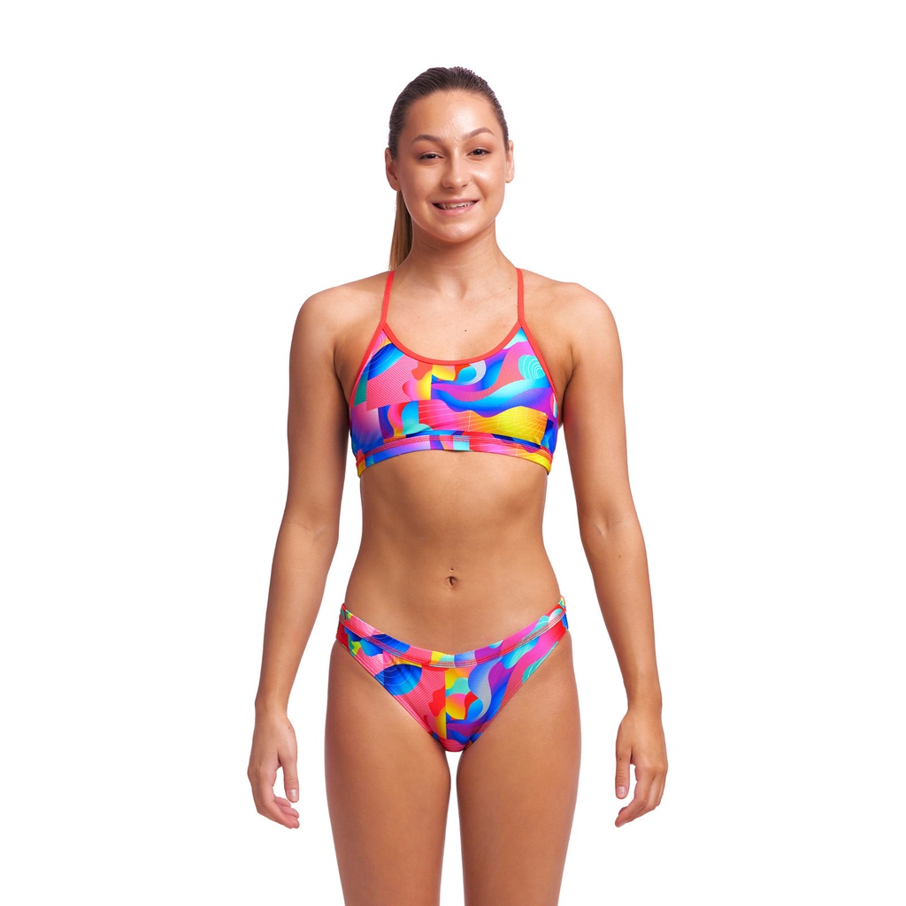 Bikini Funkita Girls Racerback Two Piece / Radar Rage