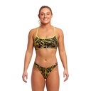 Bikinioberteil Funkita Ladies Swim Crop Top / Whip Lash