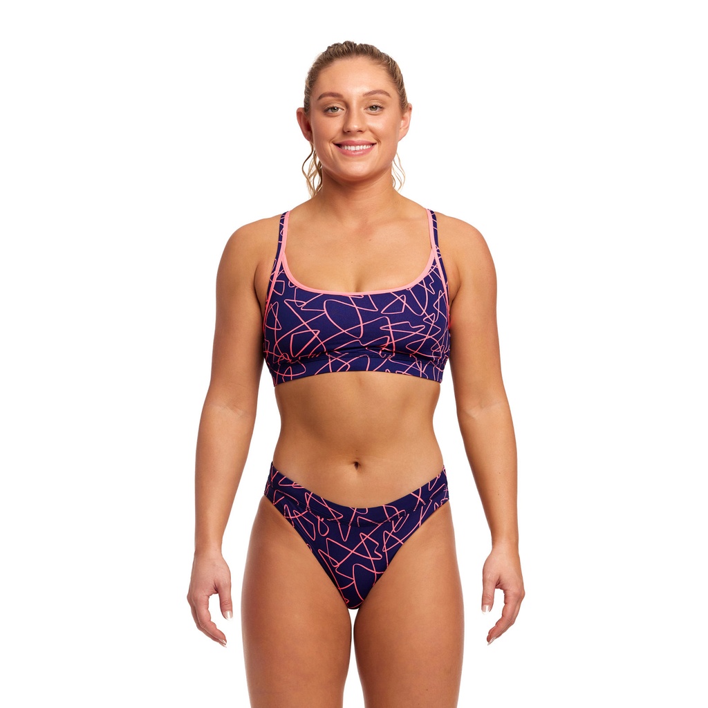 Bikinihose Funkita Ladies Sports Brief / Serial Texter