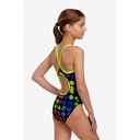 Badeanzug Funkita Girls Diamond Back One Piece / Broken Circle