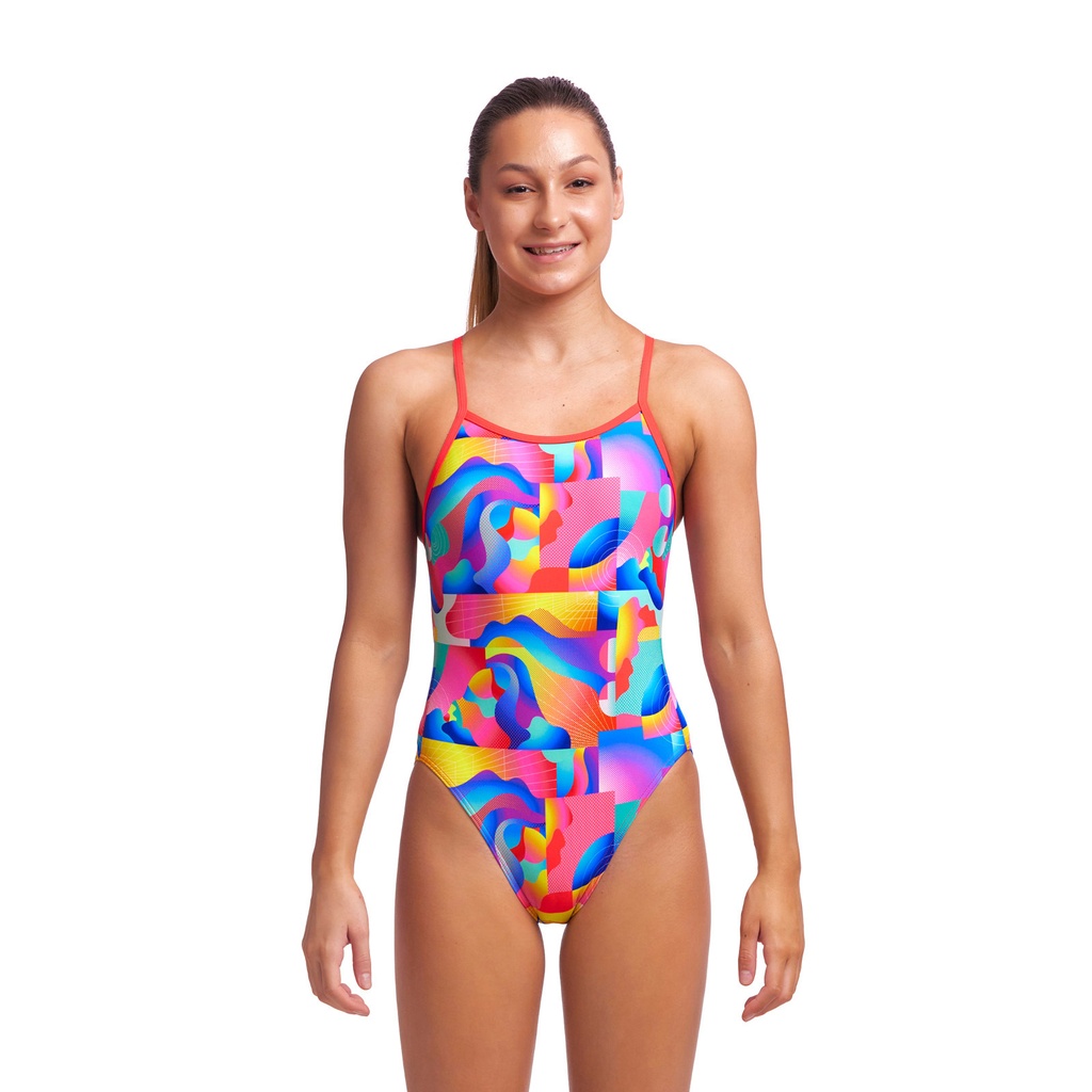 Badeanzug Funkita Girls Single Strap One Piece / Radar Rage