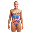 Badeanzug Funkita Ladies Twisted One Piece / Rocky Wave