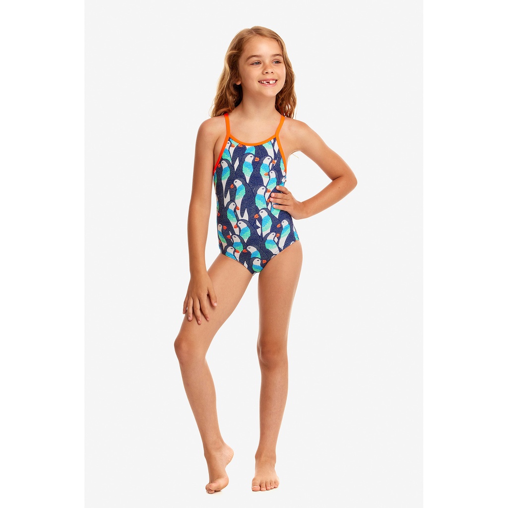 Badeanzug Funkita Mädchen Printed One Piece / Pengoo Parade