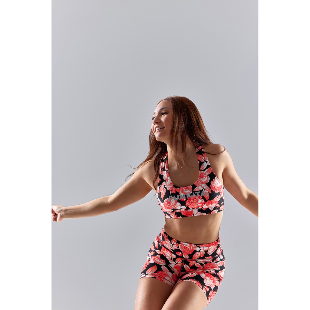 Funkita Fit Damen X Fit Crop Top / Rose Garden