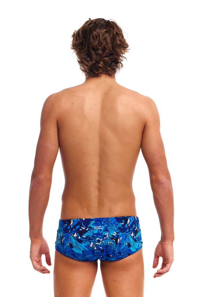 Badehose Funky Trunks Men Sidewinder Trunk / True Bluey