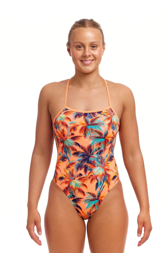 Badeanzug Funkita Ladies Twisted One Piece / Sand Storm