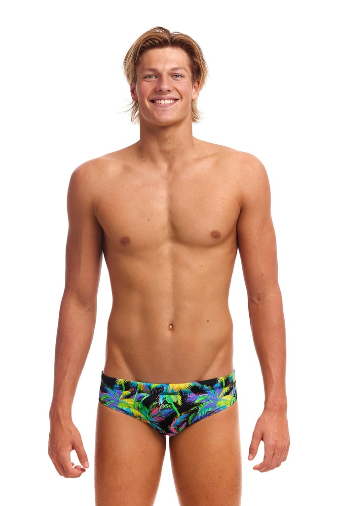Badehose Funky Trunks Men Classic Brief / Paradise Please