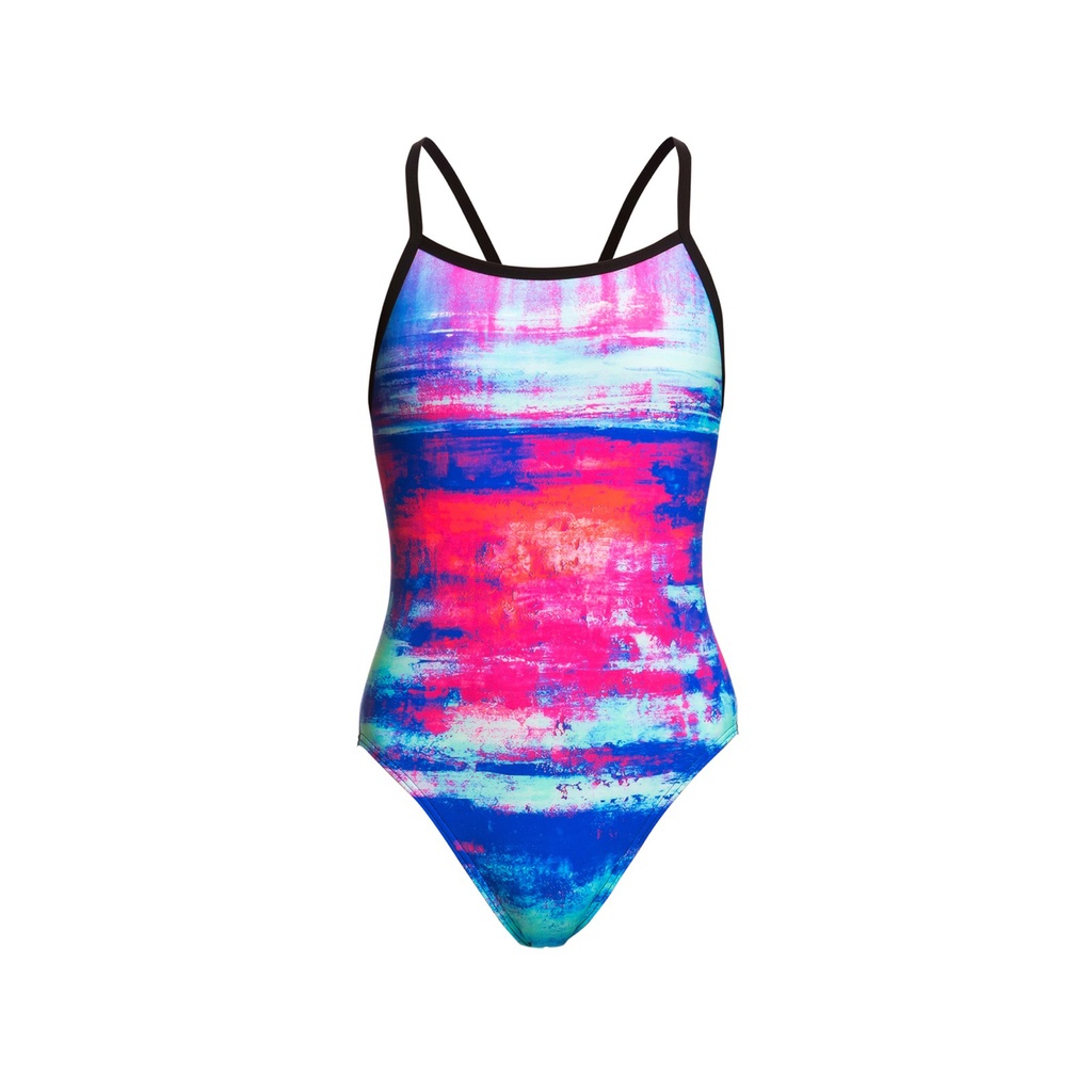 Badeanzug Funkita Girls Single Strap One Piece / Summer Sunset