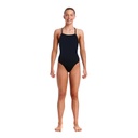 Badeanzug Funkita Girls Strapped in One Piece / still black solid