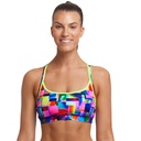 Bikinioberteil Funkita Ladies Sports Top / Patch Panels