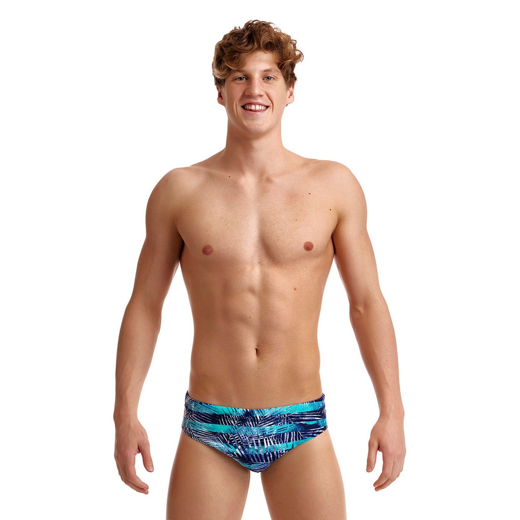 Badehose Funky Trunks Men Classic Brief / Palm Pilot