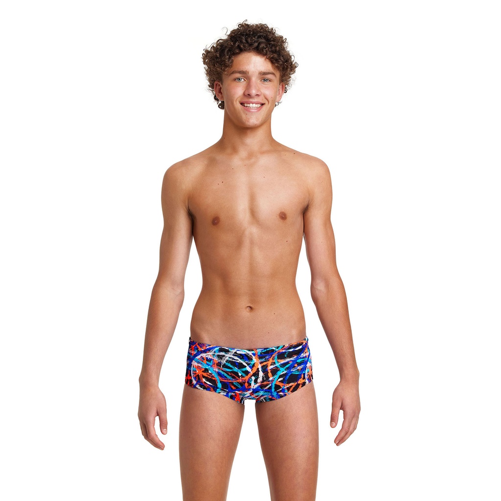 Badehose Funky Trunks Men Sidewinder Trunks / Spin Doctor