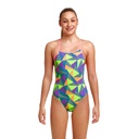 Badeanzug Funkita Girls Strapped in One Piece / Cross Bars