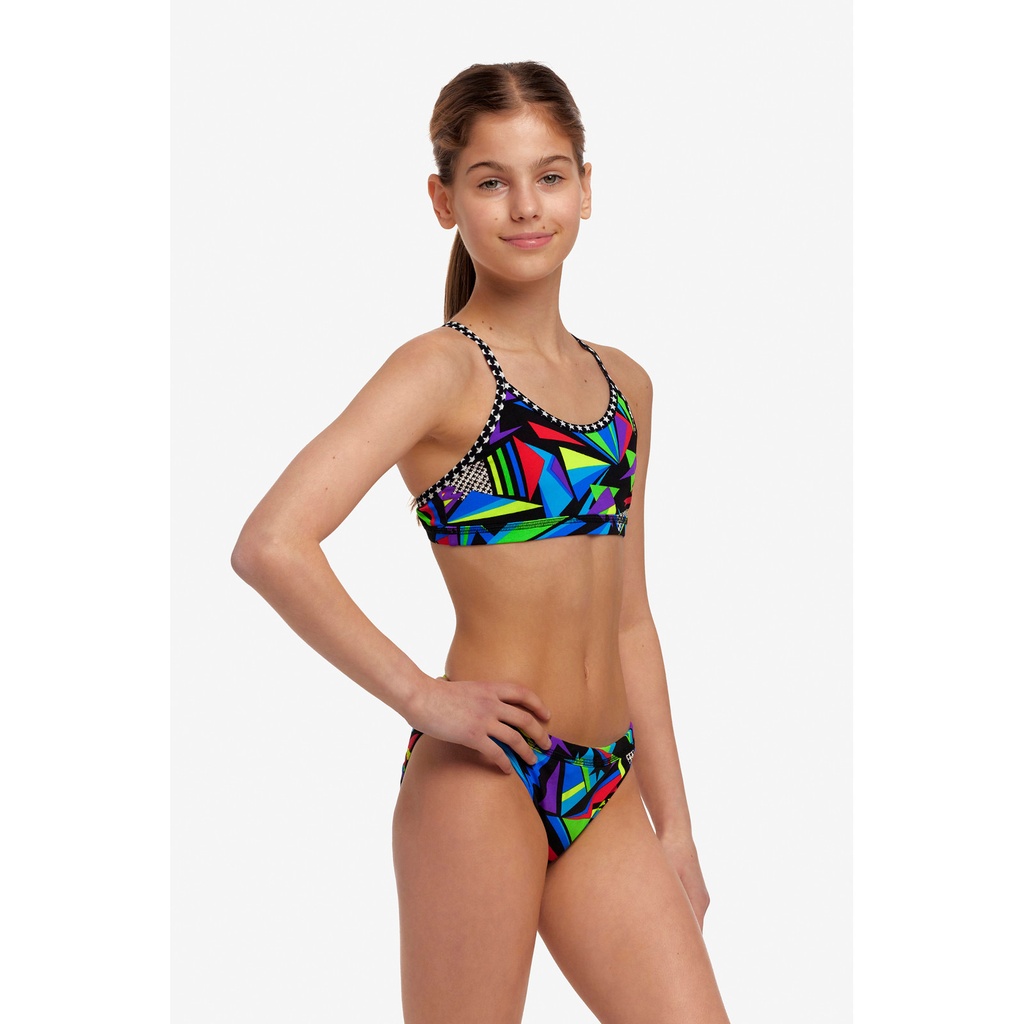 Bikini Funkita Girls Racerback Two Piece / Beat It