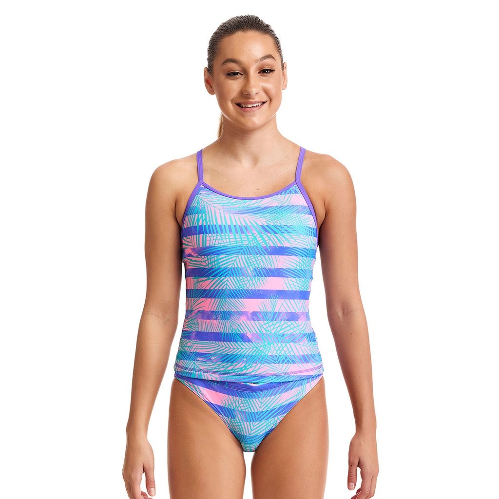 Tankini Funkita Girls / Pastel Palm