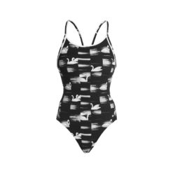 Badeanzug Funkita Ladies Diamond Back One Piece / Black Swan