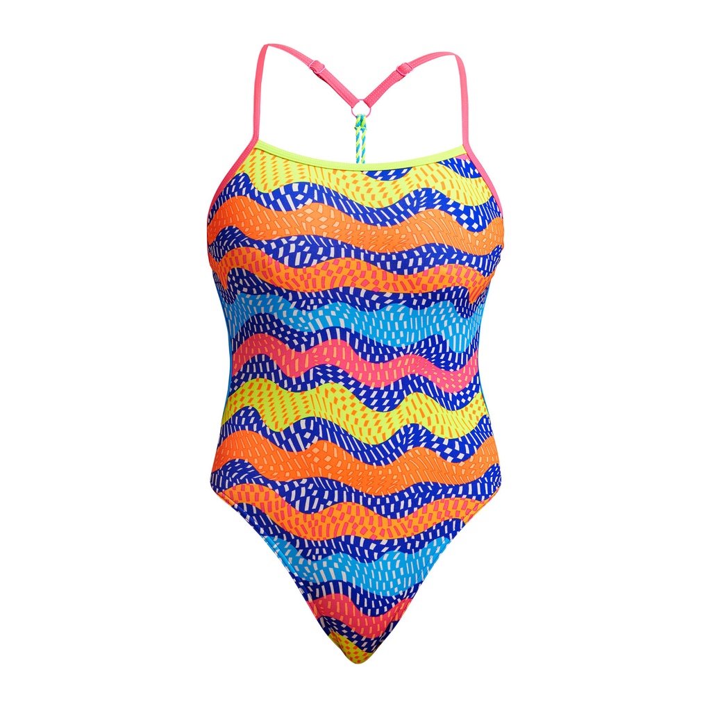 Badeanzug Funkita Ladies Twisted One Piece / Rocky Wave