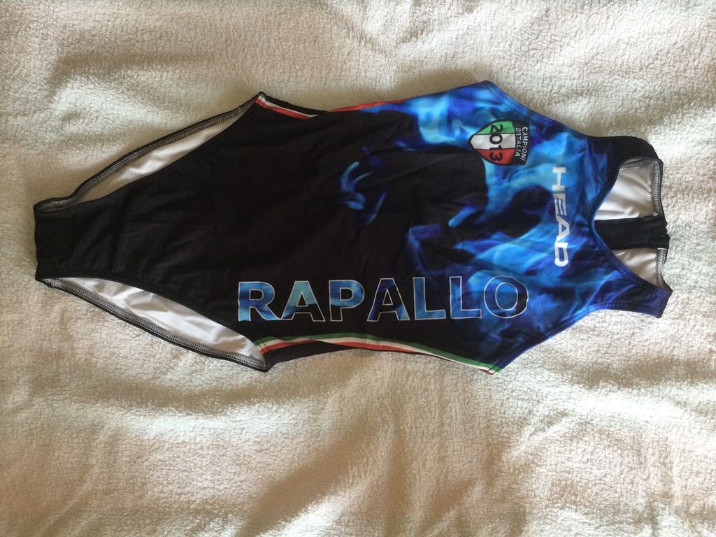 Badeanzug HEAD Women ZIP Suit one piece / Waterpolo Printed "Rapallo"