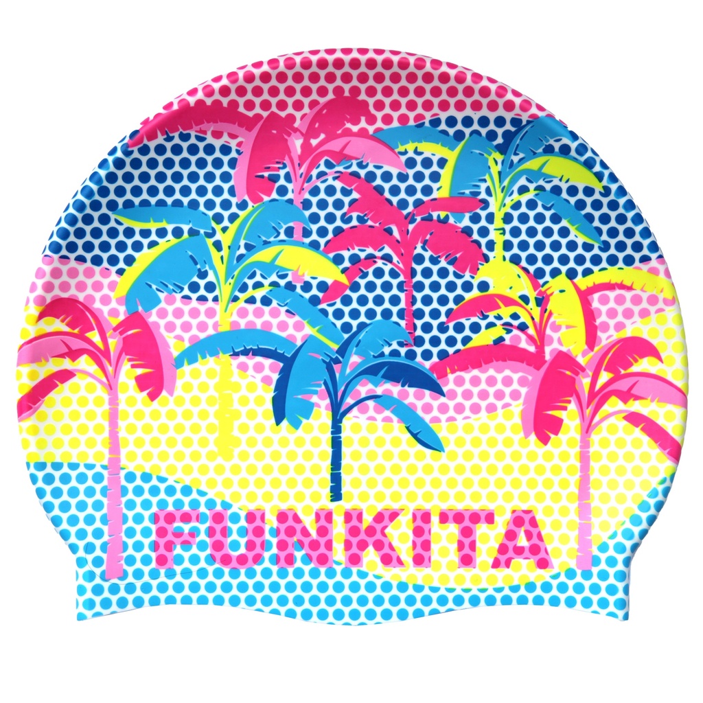 Badekappe Funkita Silicon Cap / Poka Palm