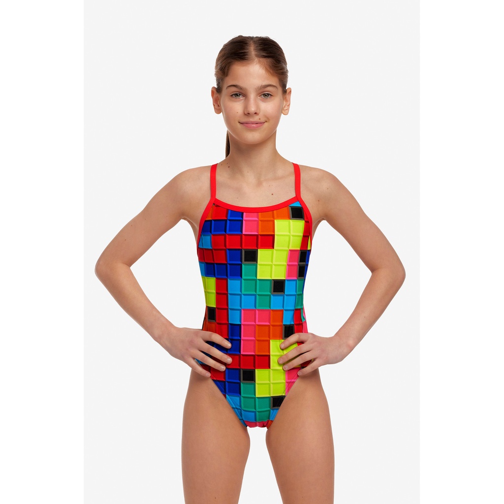 Badeanzug Funkita Girls Single Strap One Piece / Blocked