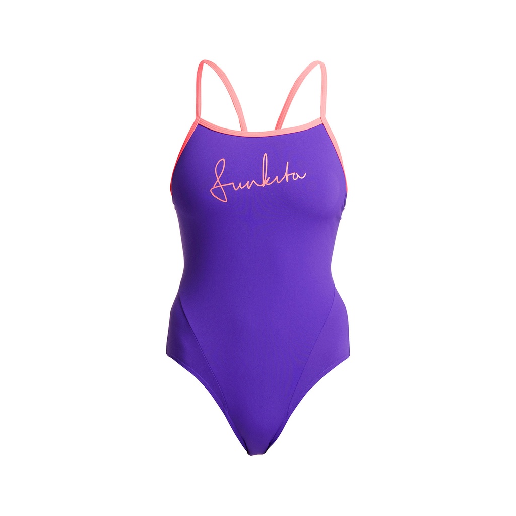 Badeanzug Funkita Ladies Single Strap One Piece / Purple Punch