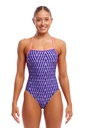 Badeanzug Funkita Ladies Strapped In One Piece / Future Dusk