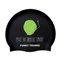 [FT9902017] Badekappe Funky Trunks Silicon Cap / Peace Out