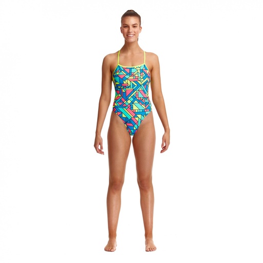 [FKS010L71027] Badeanzug Funkita Ladies Twisted One Piece / Gettin Jiggy