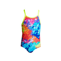 Badeanzug Funkita Mädchen Printed One Piece / Layer Cake