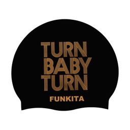 [FS9902380] Badekappe Funkita Silicon Cap / Turn Baby Turn Gold