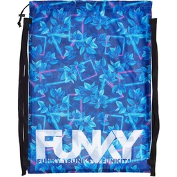 [FTG010A02229] Mesh Gear Bag Funky / Leaf Laser