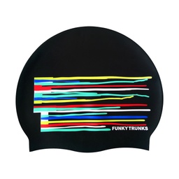 [FT9902689] Badekappe Funky Trunks Silicon Cap / Drip Funk
