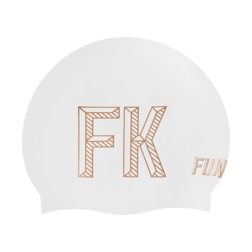 [FKG013N70902] Bonnet de bain Funkita Stencilled White