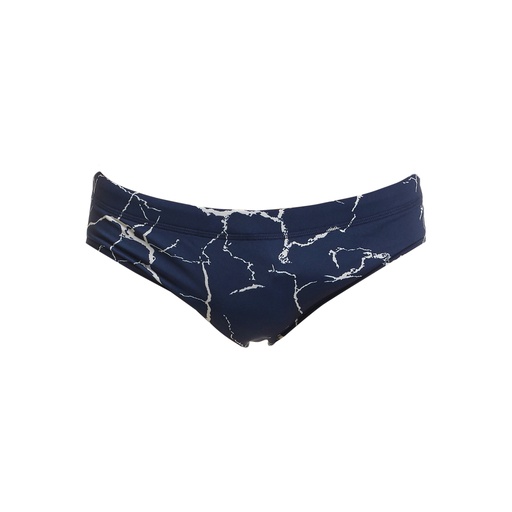 Badehose Funky Trunks Men Classic Brief / Silver Lining