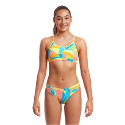 Bikini Funkita Girls Racerback Two Piece / Summer Sails