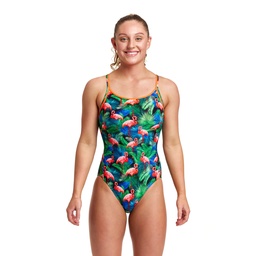BaBadeanzug Funkita Ladies Diamond Back One Piece / Zorse Code