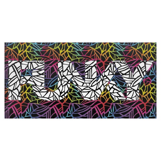 [FYG015N71443] Handtuch Funky Trunks Towel / Rainbow Web