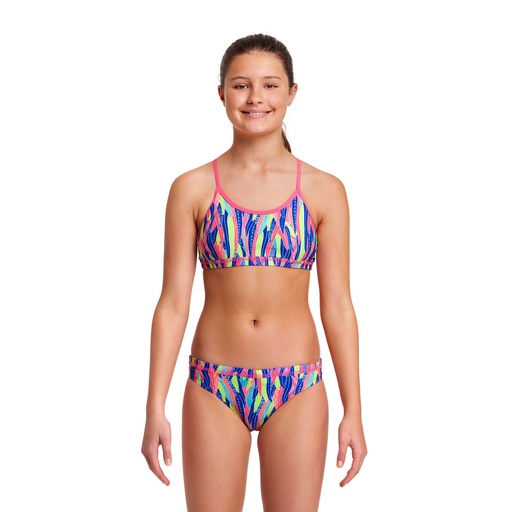 Bikini Funkita Girls Racerback Two Piece / Wing Tips