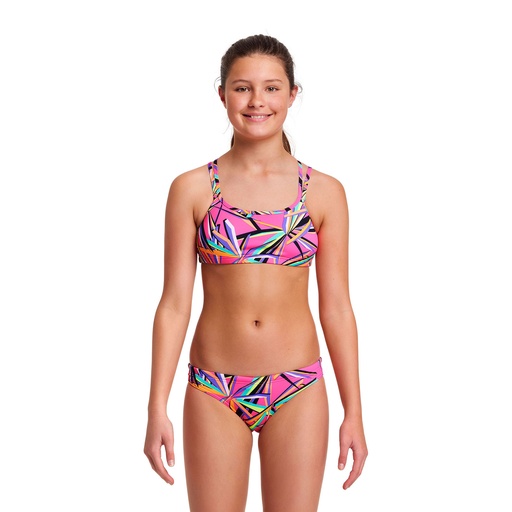 Bikini Funkita Girls Criss Cross Two Piece / Blade Stunner