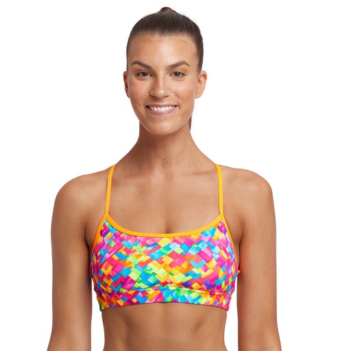 Bikinioberteil Funkita Ladies Swim Crop Top / Stroke Rate