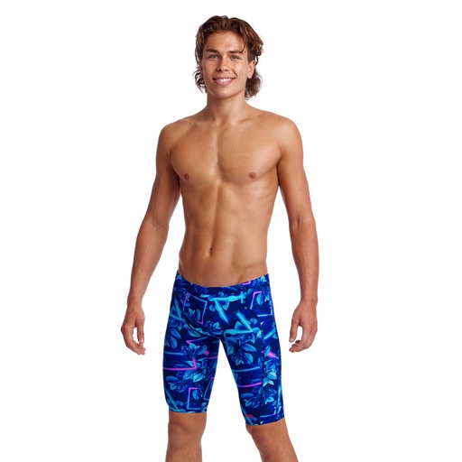 Badehose Funky Trunks Mens Training Jammer / Leaf Laser